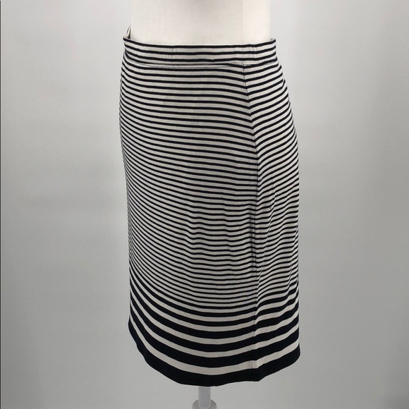 Max Studio Modal Black and Off White Skirt Size L - Picture 3 of 7